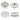 Orangevolt 2G11 4 Pin Lamp Holder | CFL Tube & Jaundice Treatment Tube Socket (Pack of 4)