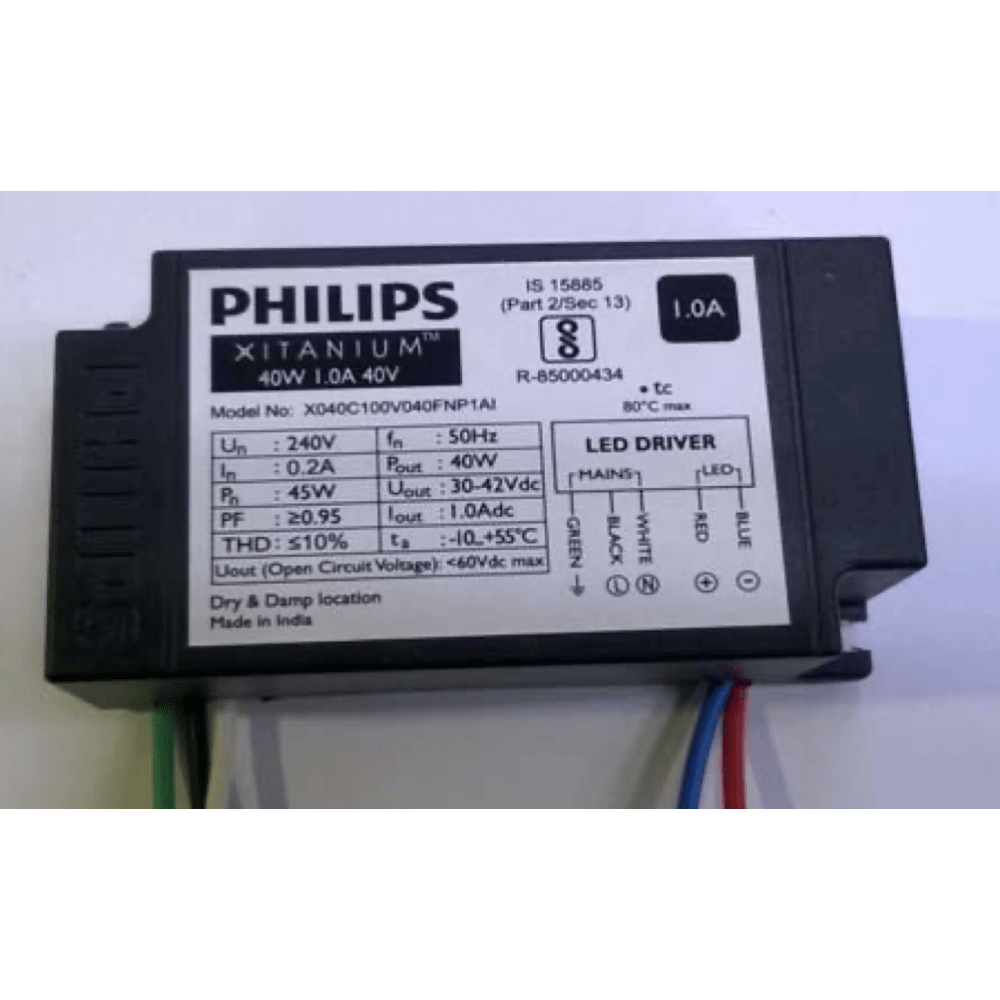 Philips XITANIUM 40W 1.0A LED Driver – Orangevolt