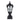 Orangevolt Vintage Post Pole Light | Waterproof Die-Cast Aluminium Outdoor Lantern | European Garden & Pillar Lamp (Black)