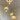 Orangevolt Luxury 3 Light Hanging Chandelier – Modern Gold Pendant Light with Glass Globes & Metal Body