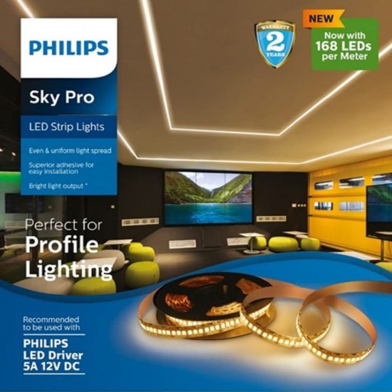 Philips LED Strip Light Sky Pro 168 LED without Driver (5 Meters)