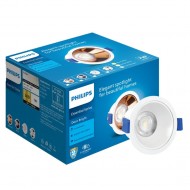 PHILIPS 7 Watt White Reflector LED Ceiling COB Round Spot Light with Focused Beam | Cut out: 75mm | Warm White