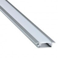 OrangeVolt Aluminium Profile/Channel For Led Light Strips 1 Metre Each Profiles With End Caps Included (Metal)